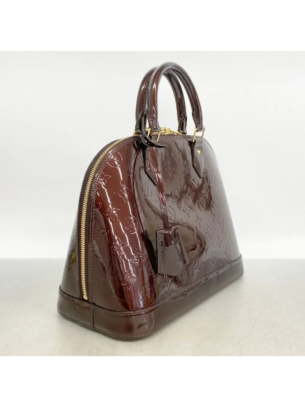 Louis Vuitton Handbag Vernis Alma PM Amaranto